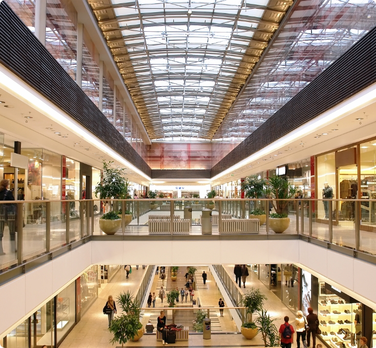 Shopping Center e Comércio